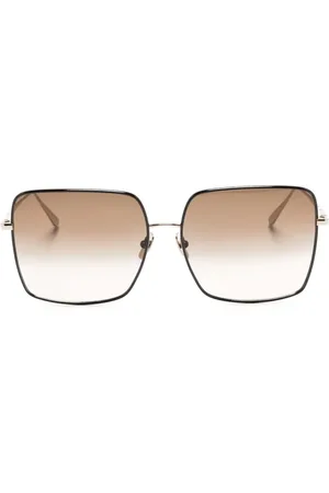 Linda Farrow Hina square-frame sunglasses