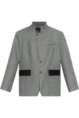 The Mannei Herringbone-pattern jacket