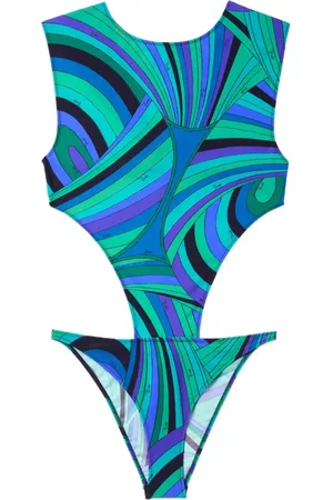 Puccini Iride cut-out swimsuit