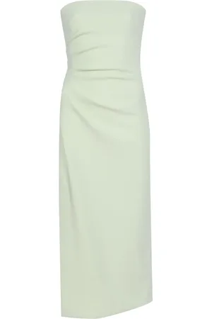 Proenza Schouler Terry-jersey strapless dress