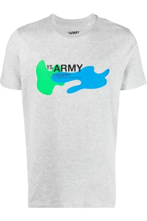 YVES SALOMON Logo-print short-sleeve T-shirt
