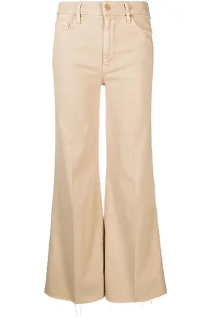 Mother The Roller Fray flared jeans