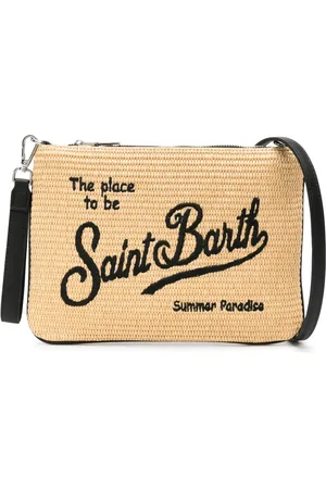 MC2 SAINT BARTH Parisienne straw clutch bag