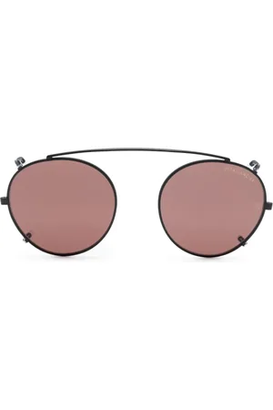 DITA EYEWEAR Matte-effect pilot-frame sunglasses