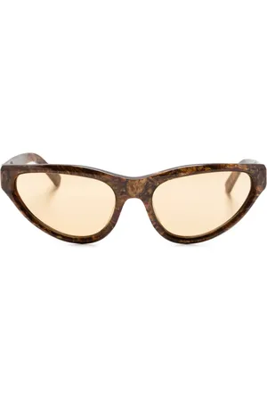 Marni Mavericks Radica cat-eye sunglasses