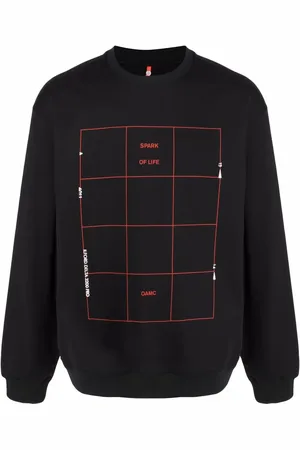 OAMC Grid crew neck sweatshirt