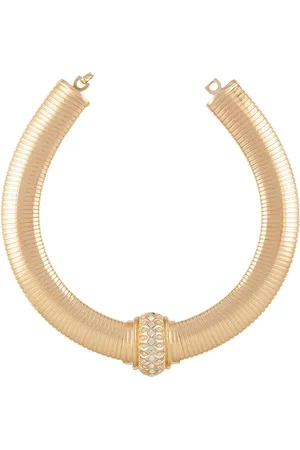 Dior 1980s pre-owned crystal-embellished necklace