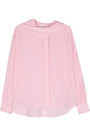 Victoria Beckham Silk hooded blouse