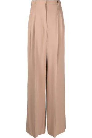 Rochas High-waisted straight-leg trousers
