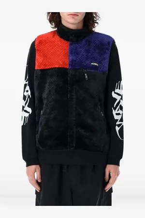 Manastash Poppy colour-blocked fleece gilet