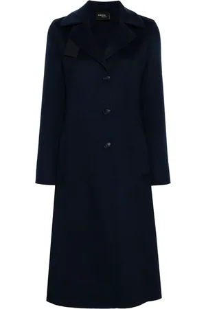 AKRIS Single-breasted cashmere coat