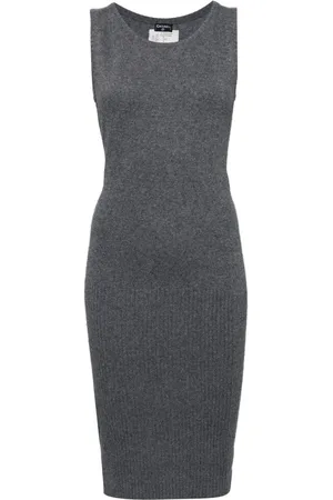 CHANEL 2000s knitted cashmere dress