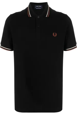 Fred Perry Logo-embroidered cotton polo shirt