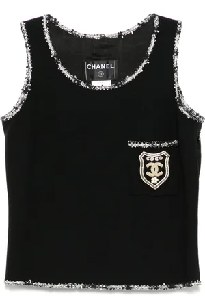 CHANEL 2005 ensemble sleeveless top