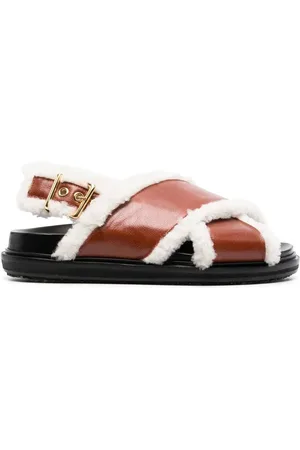 Marni Slingback open-toe sandals