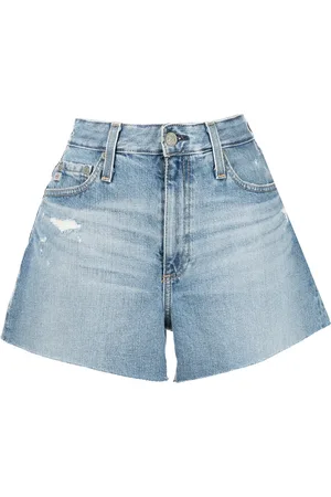 AG Jeans Alexis high-rise denim shorts