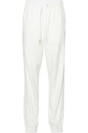HERNO Side-stripes jersey track pants
