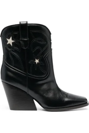 Stella McCartney Cloudy Alter 85mm embroidery cowboy boots