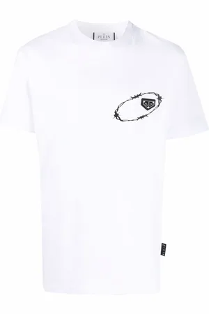 Philipp Plein Round-neck angel T-shirt