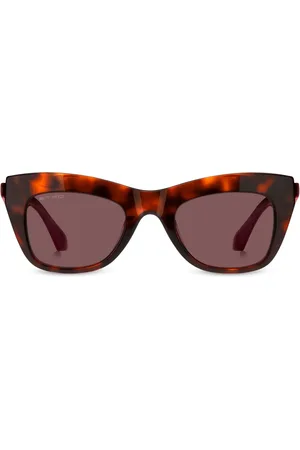 Etro Tortoiseshell-effect cat-eye sunglasses