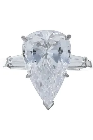 FANTASIA BY DESERIO 14kt gold vermeil pear ring