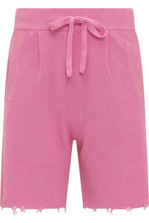 LANEUS Raw-cut shorts