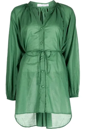 FAITHFULL THE BRAND Lucita button-front mini dress
