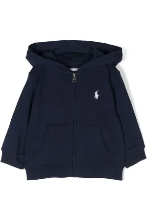 Ralph Lauren Plain hooded track jacket