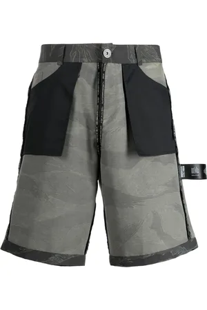 MOSTLY HEARD RARELY SEEN Inside Out abstract-print bermuda shorts