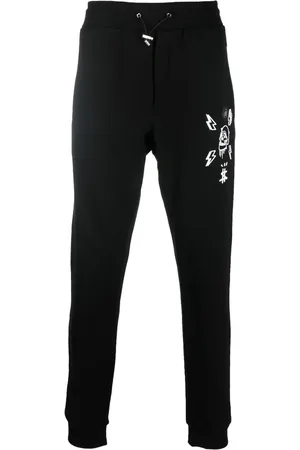 Philipp Plein Hexagon tapered track pants