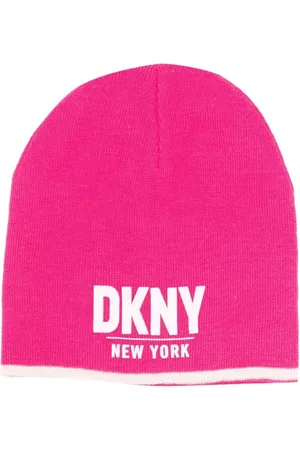 DKNY TEEN logo-print beanie