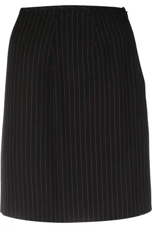 Jean Paul Gaultier 2000s high-waisted striped miniskirt