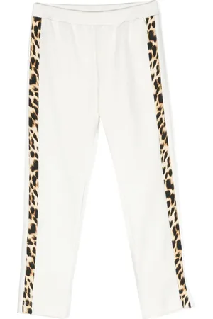 Roberto Cavalli Leopard-print track pants