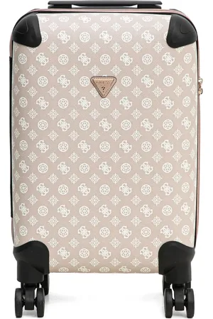 Guess Monogram-pattern luggage