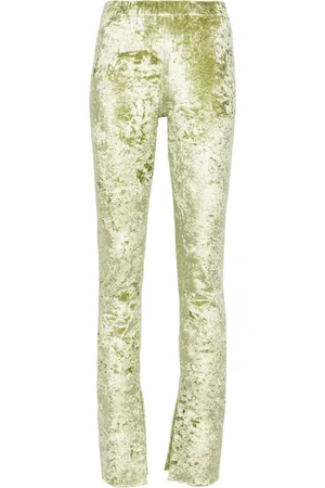 Nanushka Crushed velvet trousers
