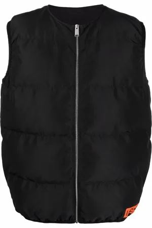 Heron Preston Logo-tape padded gilet