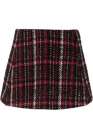 Marni A-line tweed miniskirt