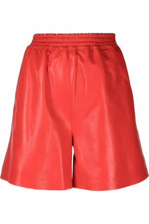 DESA 1972 Elasticated leather shorts