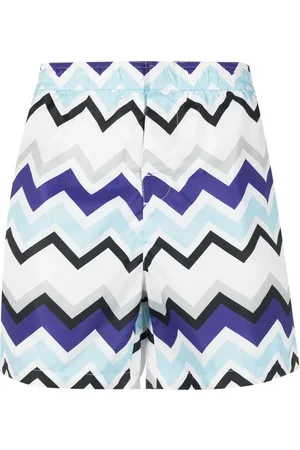 Missoni Zigzag-print swim shorts