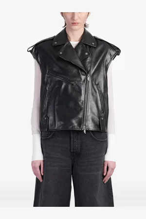 SALVATORE SANTORO Leather gilet