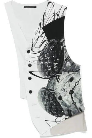 YOHJI YAMAMOTO Asymmetric waistcoat