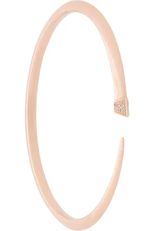 SHAUN LEANE Slim diamond Tusk bangle