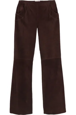 VALENTINO GARAVANI 2000s suede trousers