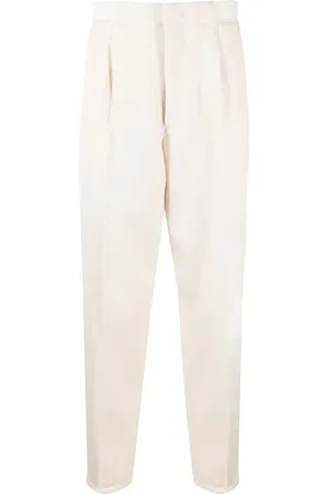 Ermenegildo Zegna Elasticated-ankles wool trousers