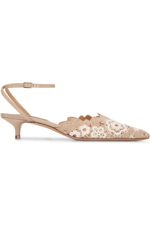 Arteana Amalfi 35mm lace point-toe pumps
