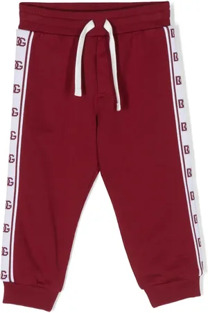 Dolce & Gabbana Logo-embellished cotton track pants