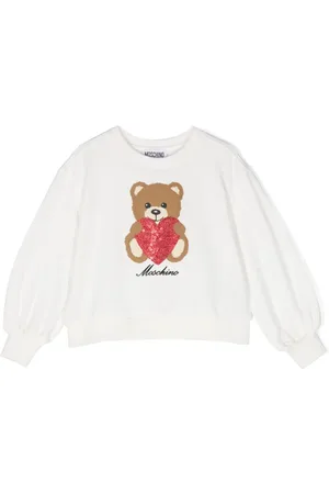 Moschino Teddy Bear sequin-embellished sweatshirt