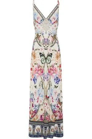 Camilla Floral-printed maxi dress