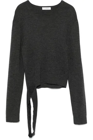 Saint Laurent 1990s cut out-detail sweater