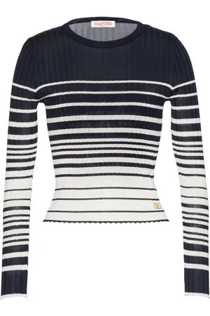 VALENTINO GARAVANI Striped knitted jumper